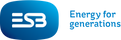ESB logo with tagline 'Energy for generations' on a blue background
