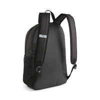 Black branded backpack — custom corporate swag and merch from Roody