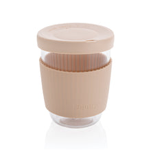 Load image into Gallery viewer, Glass Coffee Cup with Sleeve
