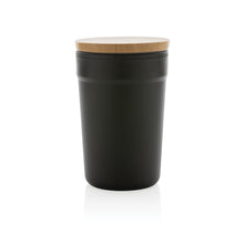 Load image into Gallery viewer, Recycled Mug with Bamboo Lid
