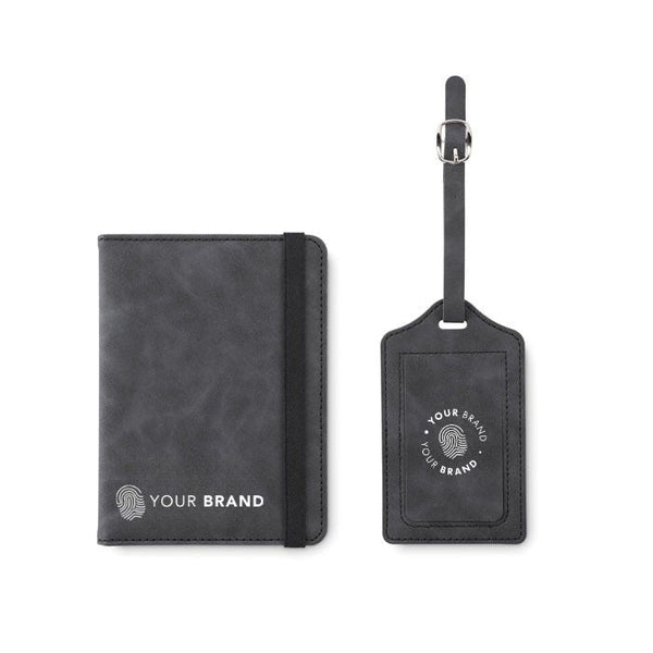 Passport Holder and Luggage Tag Set - R2535