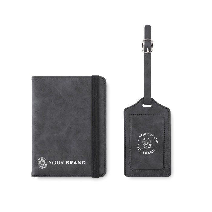 Passport Holder and Luggage Tag Set - R2535