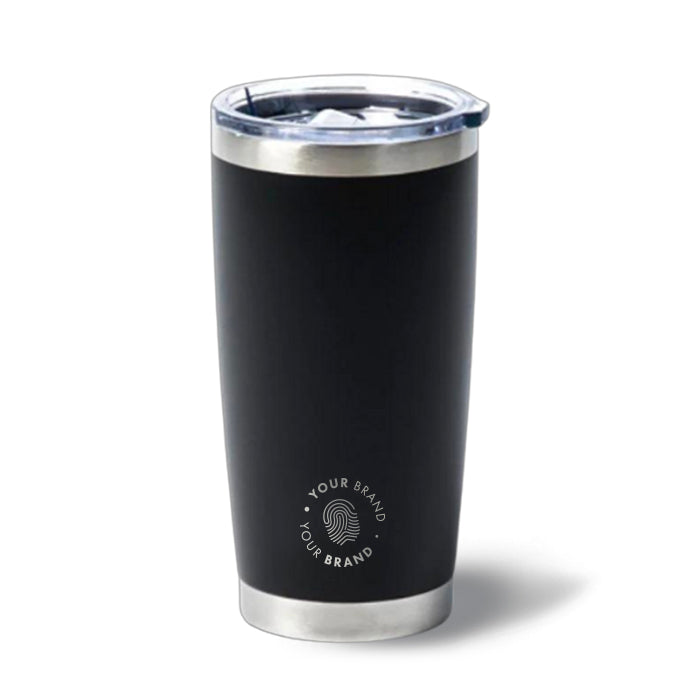 Custom branded Ecoset tumbler colour variant with company logo – Roody sustainable drinkware Ireland