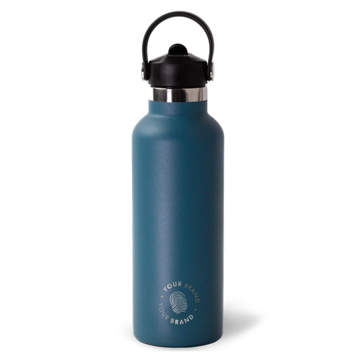 Custom branded Ecoset insulated water bottle with company logo – Roody sustainable custom water bottles Ireland